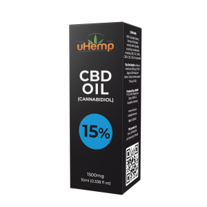 uHemp 15% Full Spectrum CBD OIL – 10ml