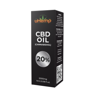 uHemp 20% Full Spectrum CBD OIL – 10ml