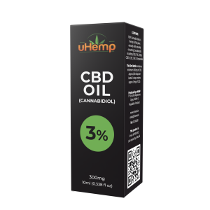 uHemp 3% Full Spectrum CBD OIL – 10ml