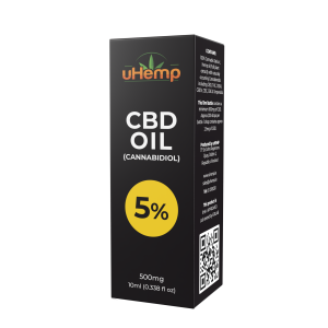uHemp 5% Full Spectrum CBD OIL – 10ml