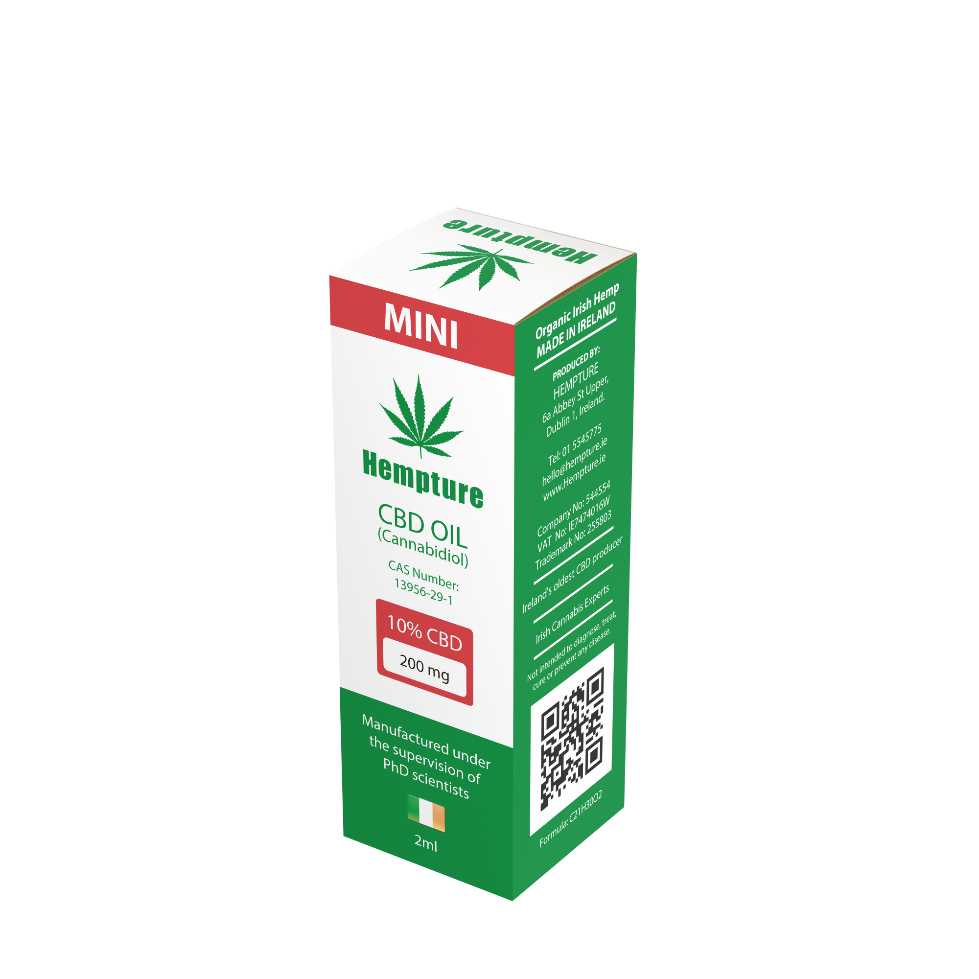 Hempture 10% CBD oil – 2ml