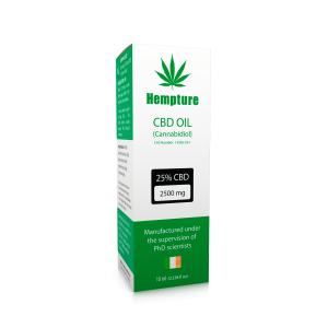 Hempture 25% CBD oil – 10ml
