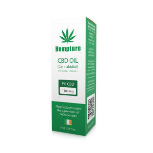 Hempture 3% CBD oil – 50ml