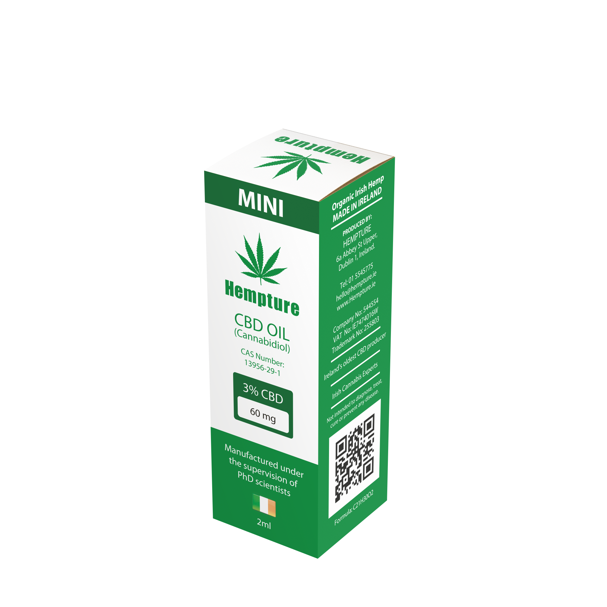 Hempture 3% CBD oil – 2ml