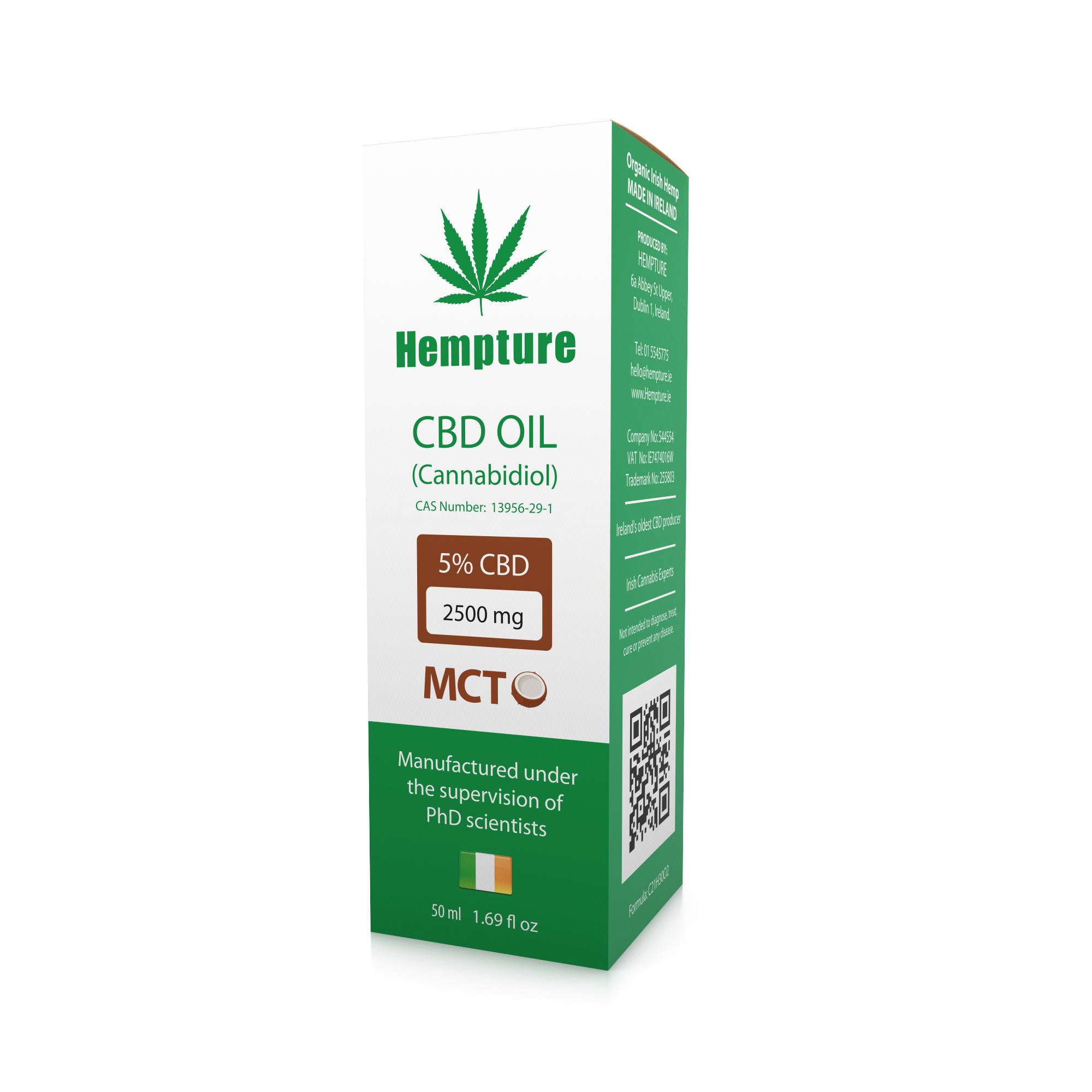 Hempture 5% MCT & CBD oil – 50ml