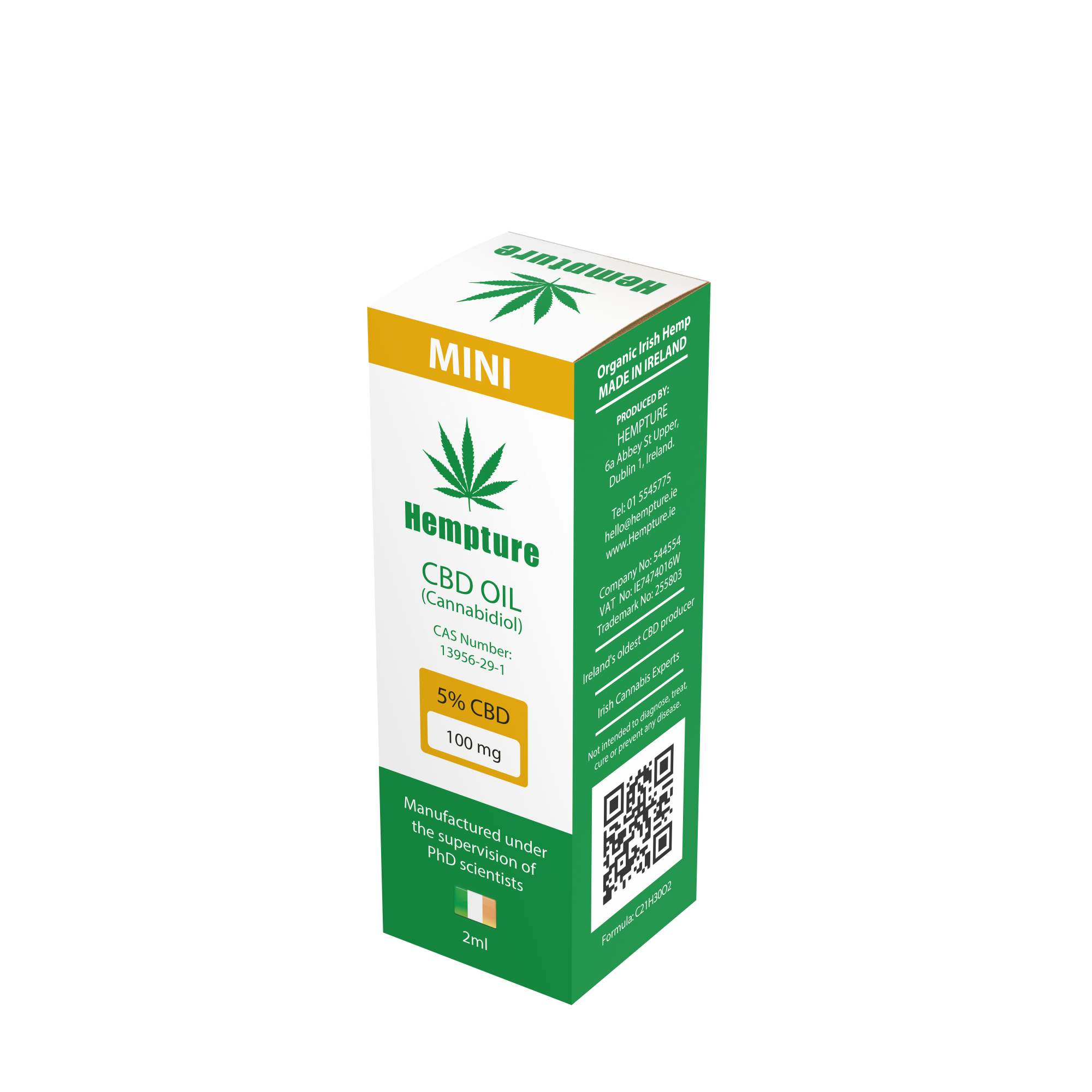 Hempture 5% CBD oil – 2ml