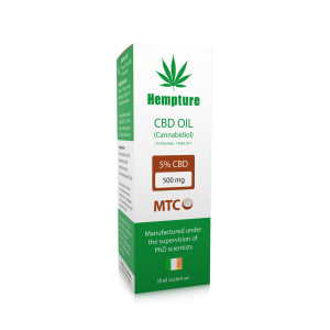 Hempture 5% MCT & CBD oil – 10ml