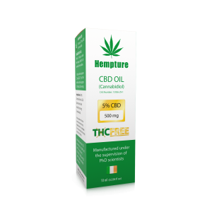 Hempture 5% THC free oil – 10ml