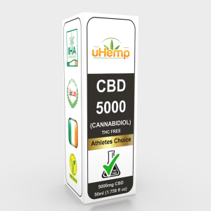 uHemp – CBD 5000 Athletes Choice – THC FREE
