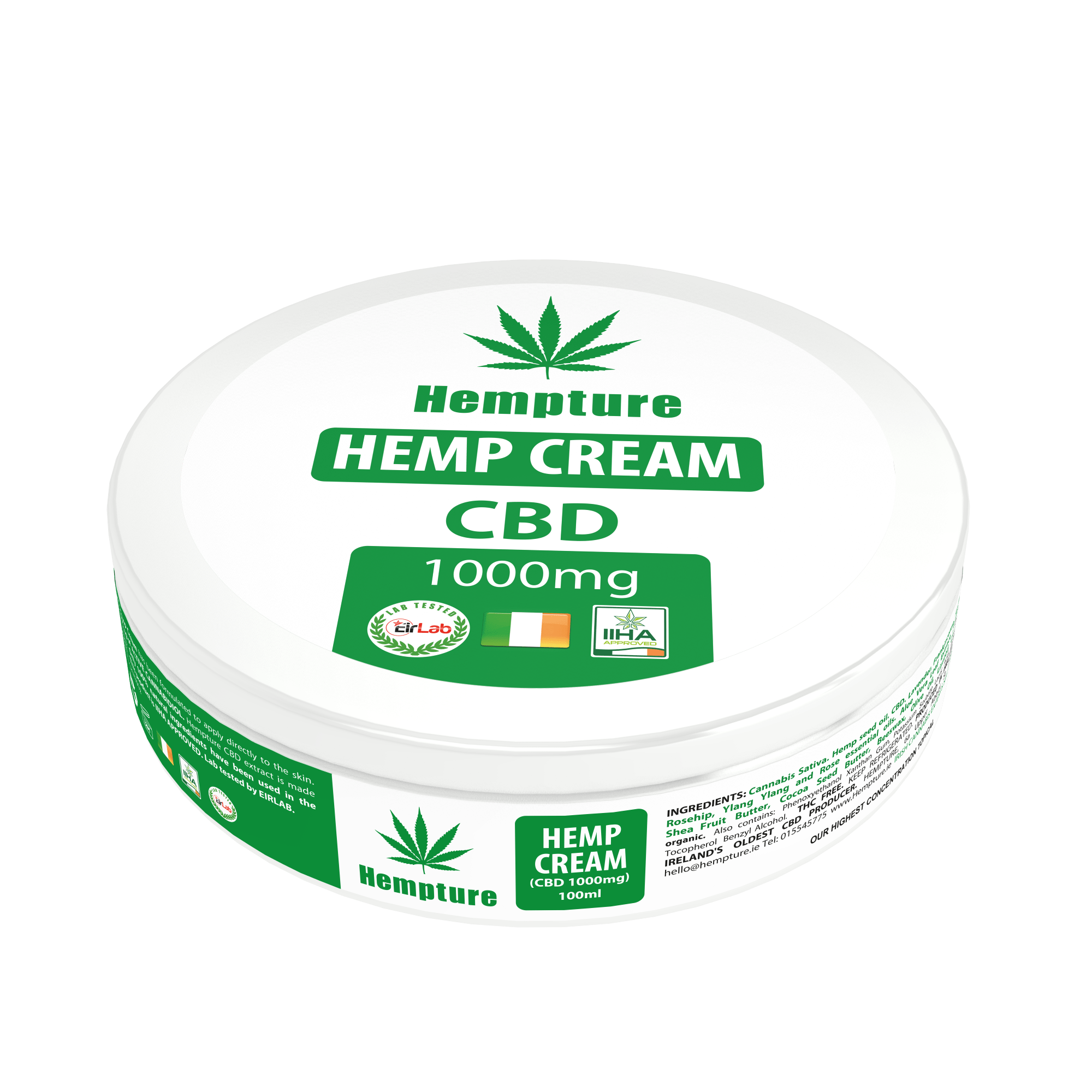 Hempture CBD Skin Cream - 100ml