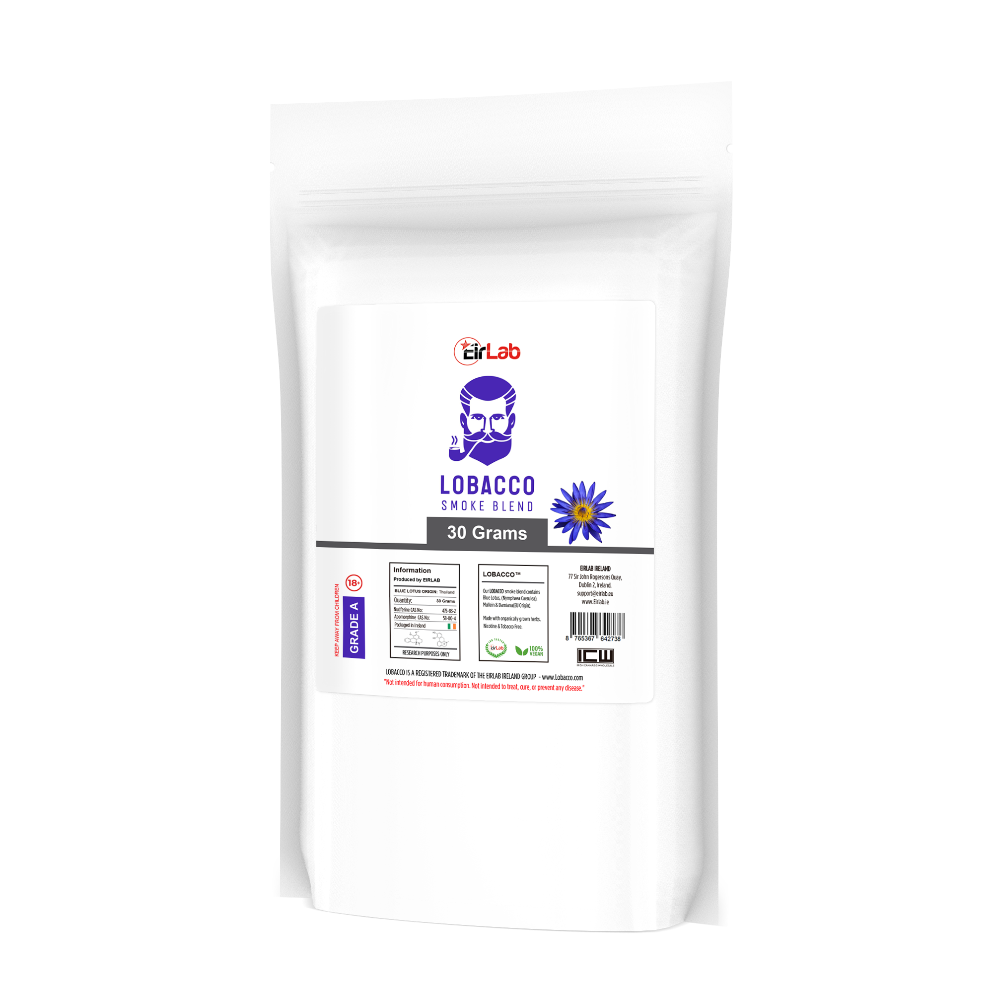 Blue Lotus LOBACCO™ Smoke Blend
